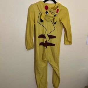 Pokemon Yellow Pikachu Footies One Piece Boys 10/12